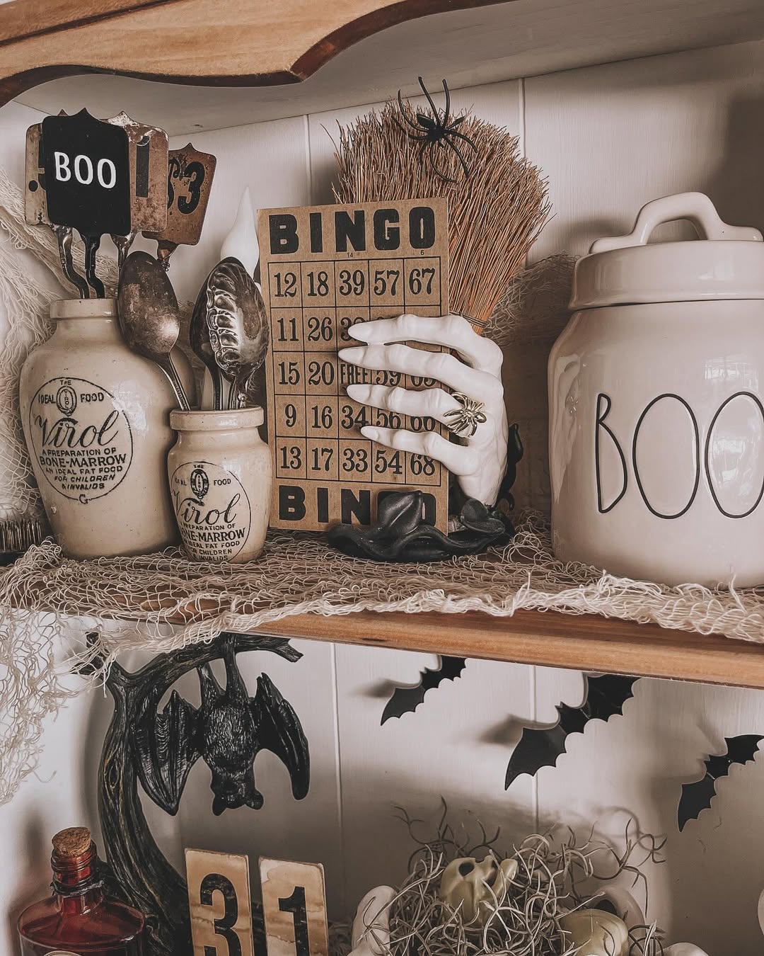 Vintage Halloween with Playful Witchy Charm