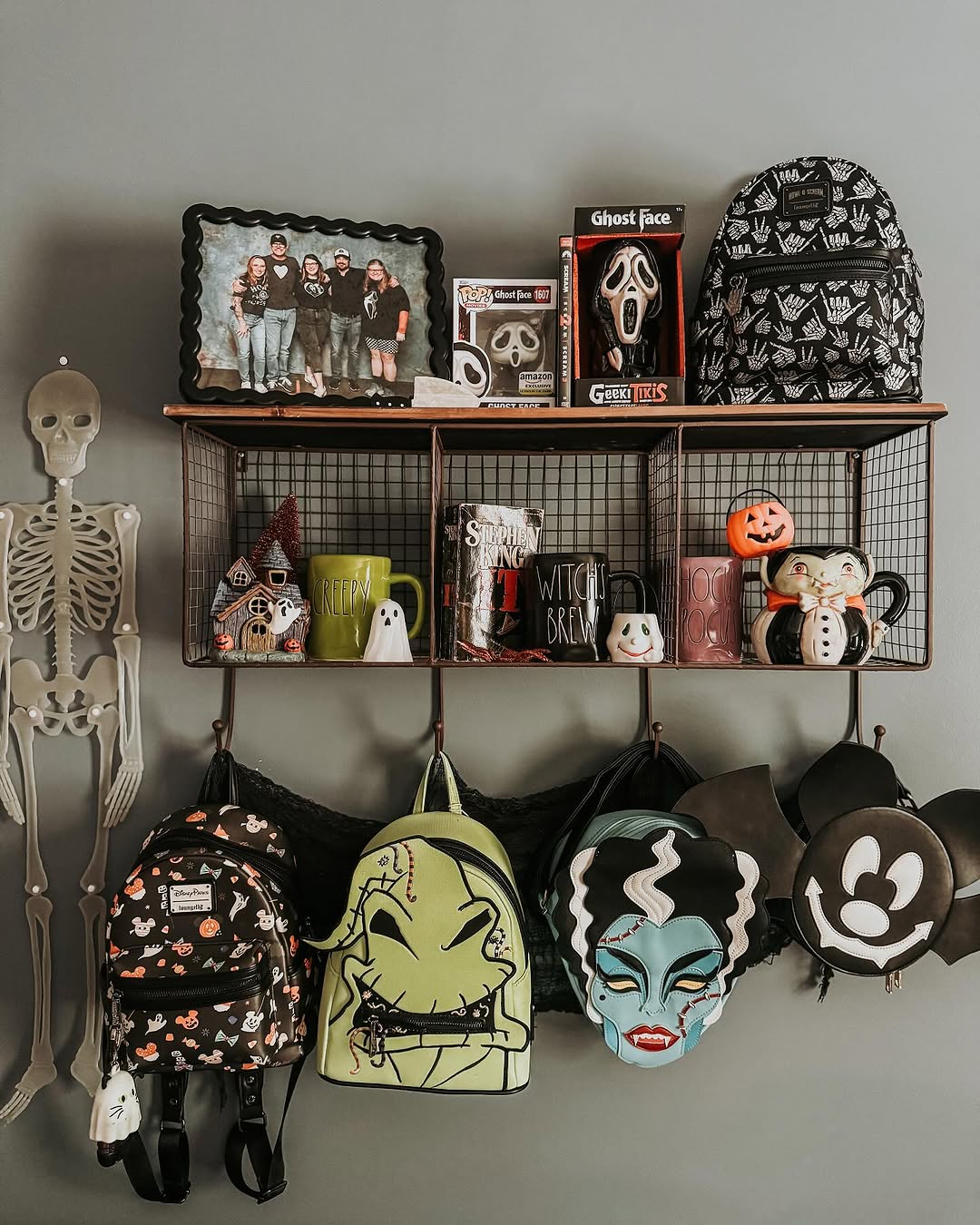 Personalized Horror Fan Shelf