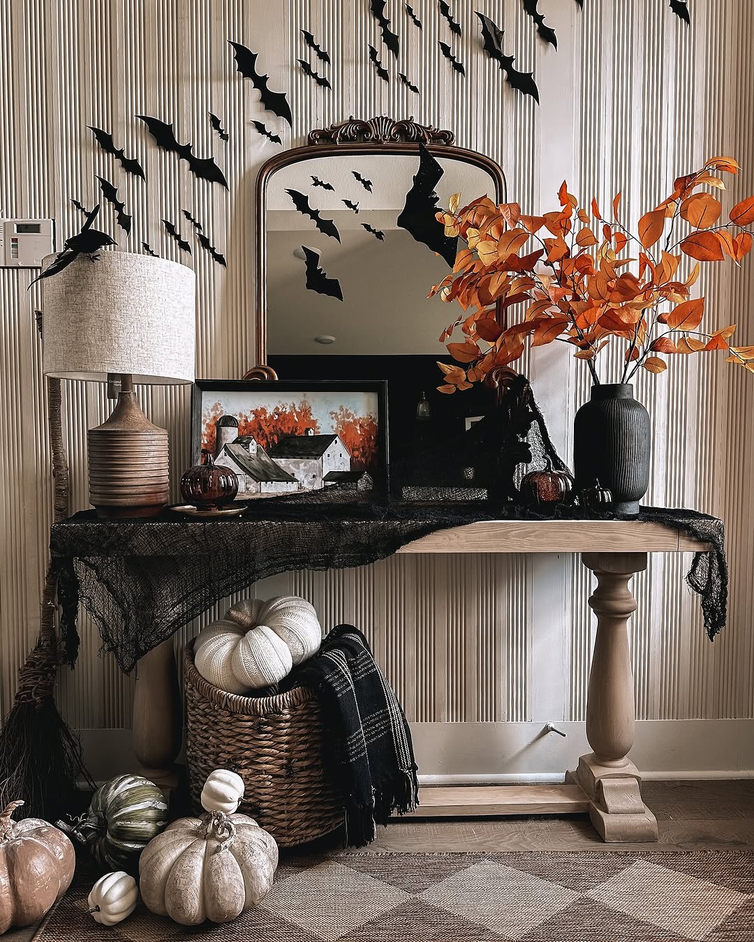 Autumn Elegance With A Spooky Spin