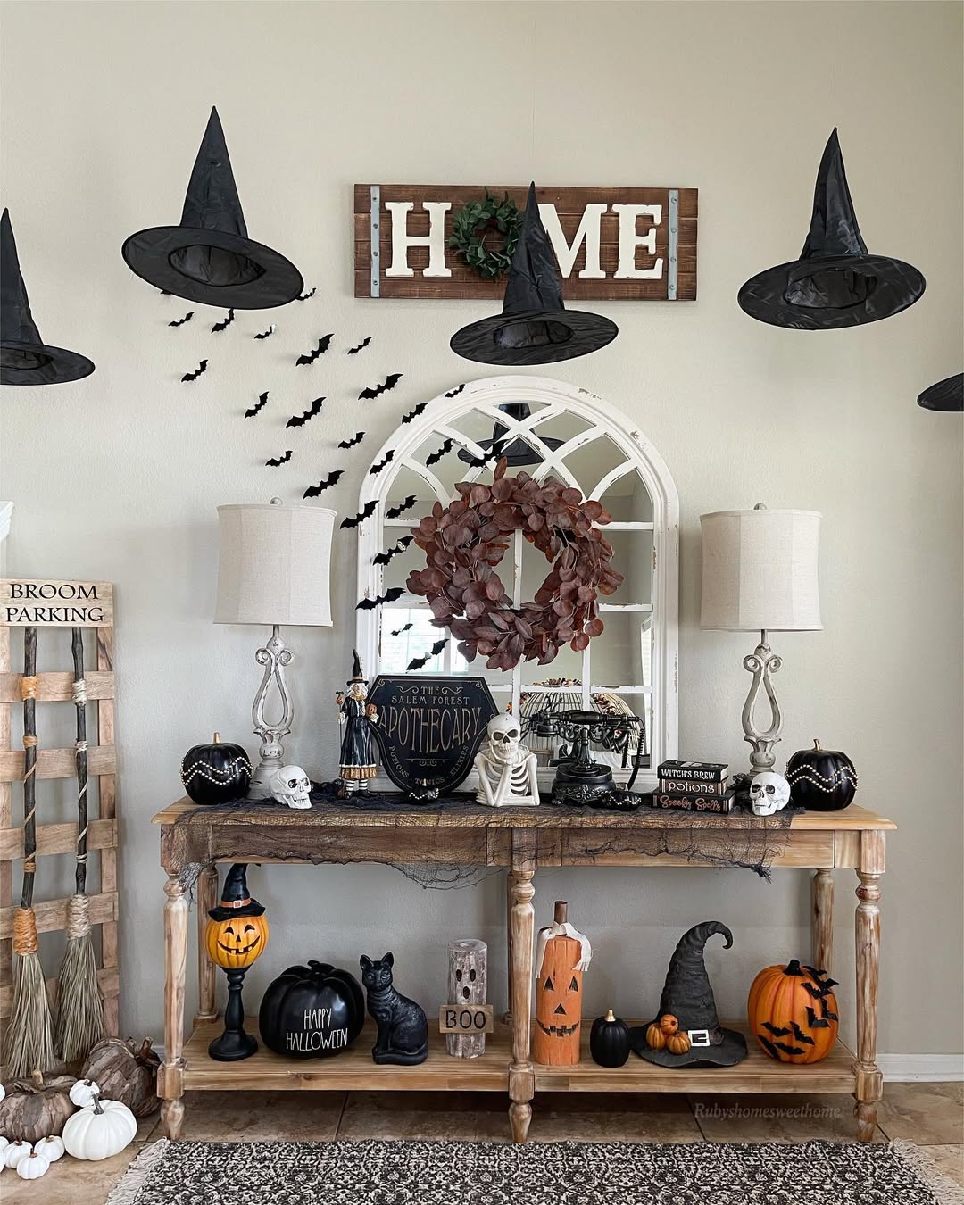 Witchy Welcome With Rustic Flair