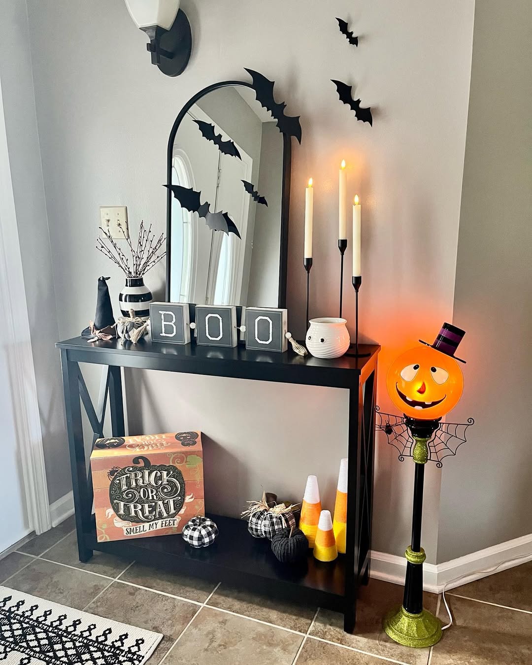 1. Whimsical Welcome With A Spooky Twist