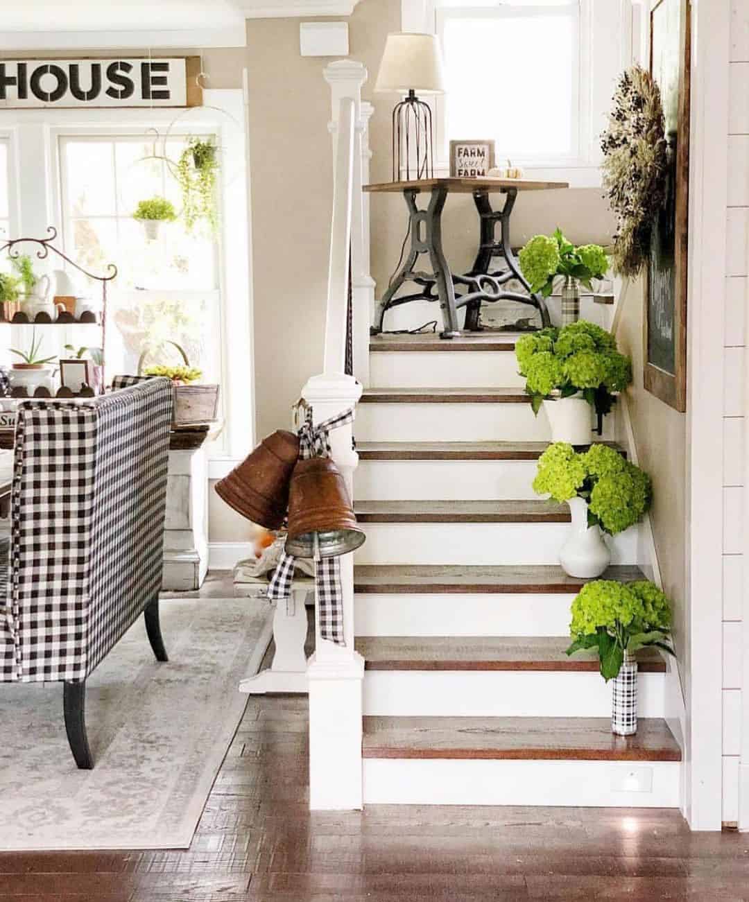 Antique Table for Staircase Landing