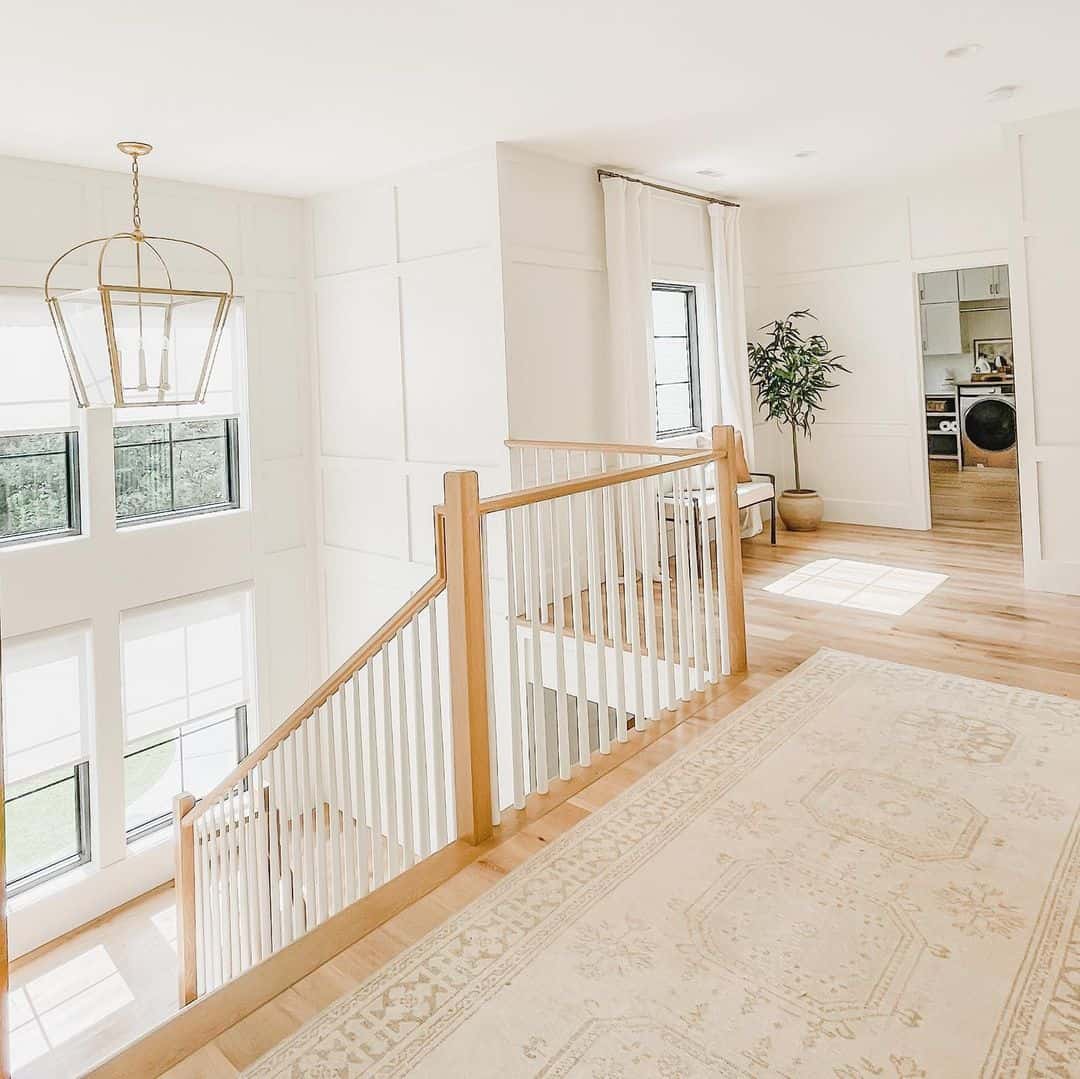 Lantern Pedant Light for Stair Landing