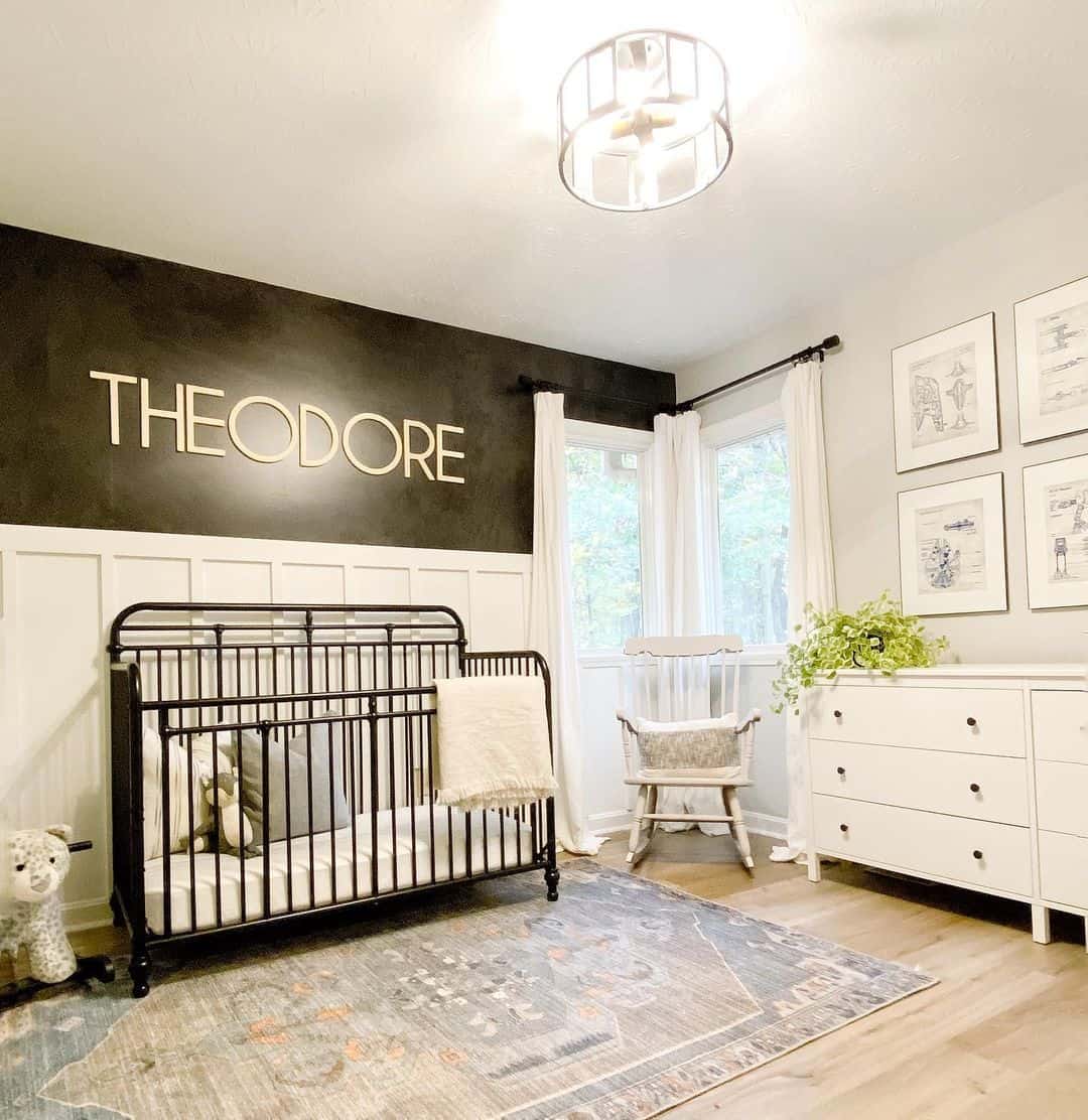 Subtle Star Wars Theme Baby Boy Room