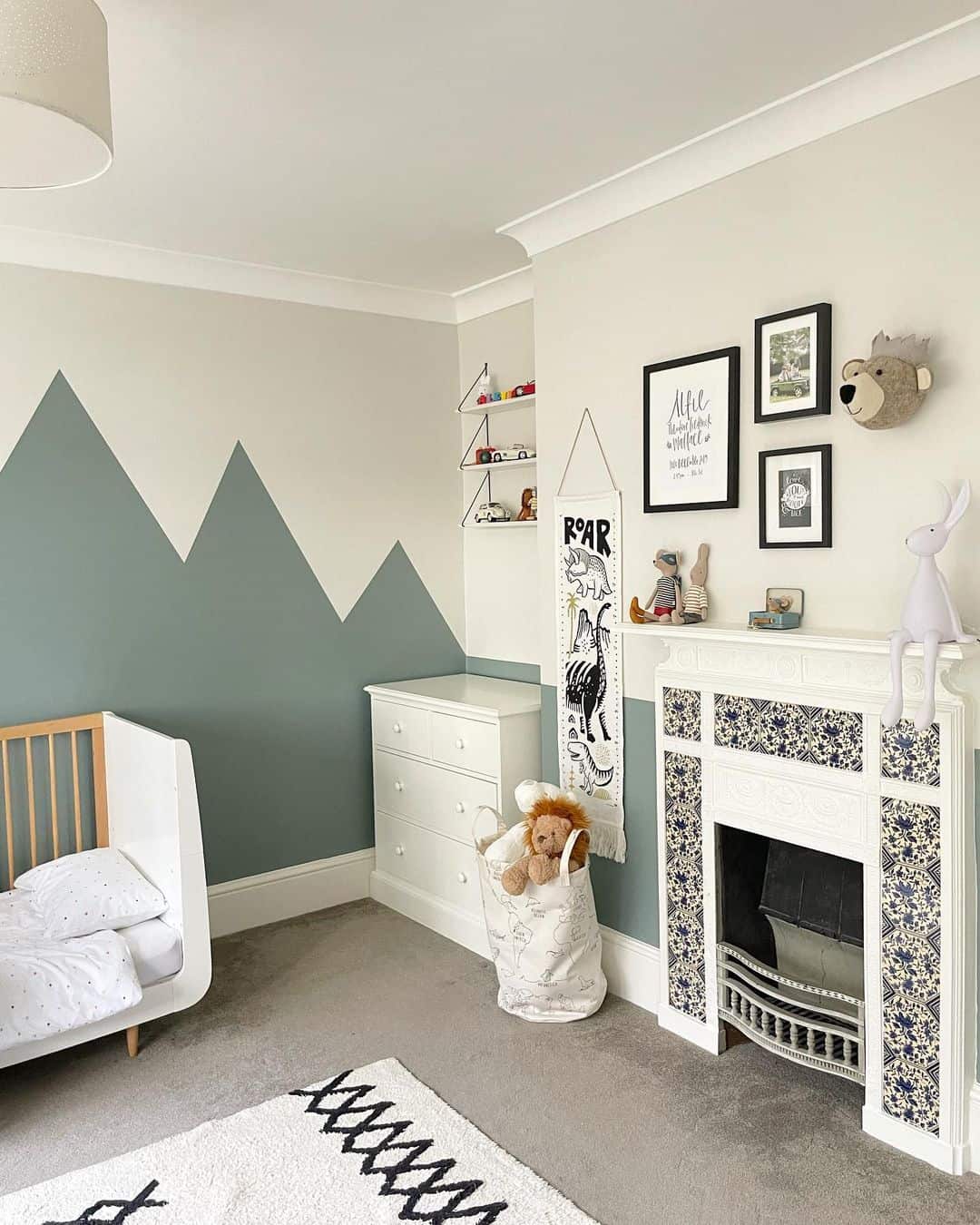 Baby Room Ideas With a Fireplace