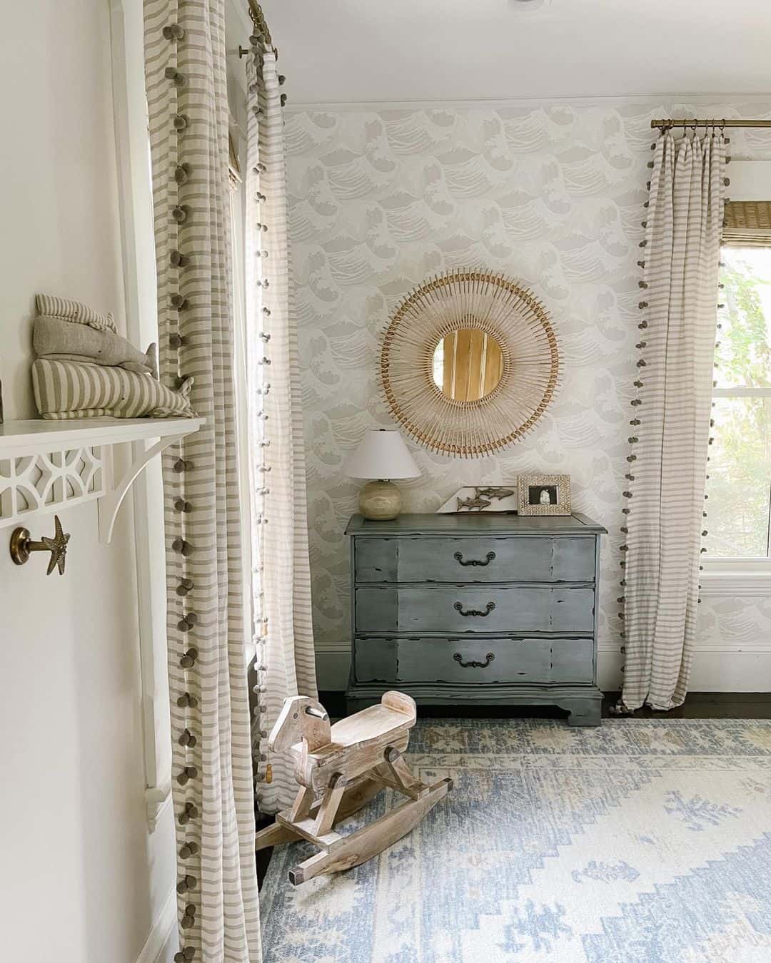 Antique Patina Grey Nursery Furniture